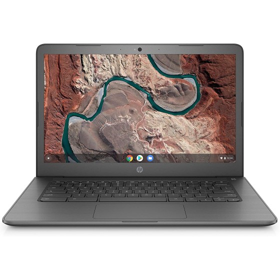 HP 惠普 Chromebook 笔记本电脑，AMD双核A4-9120C处理器，4 GB SDRAM，32 GB eMMC存储，Chrome操作系统，灰色，14英寸（约35.6cm