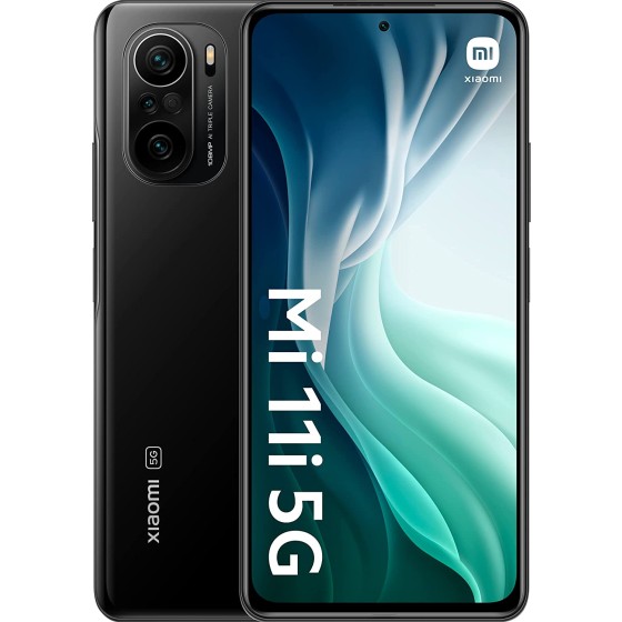 小米 Mi 11i | 128GB 8GB RAM | 工厂解锁(仅限 GSM | 不兼容 Verizon/Sprint/Boost) | 国际型号(osmic 黑色)
