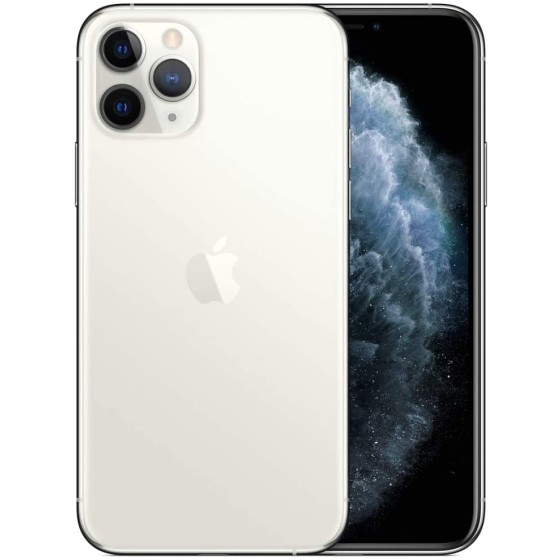 Apple iPhone 11 Pro Max,256GB,银色 - 无锁(高级更新)