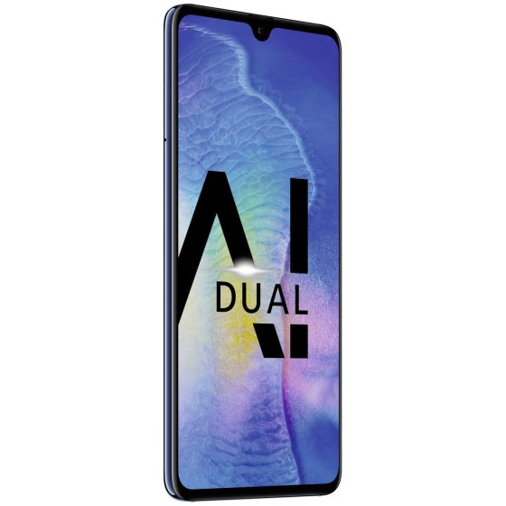 Huawei 华为 Mate20 双SIM卡智能手机套装(6.53英寸屏幕，128GB内部存储空间，4GB RAM，Android 9.0，EMUI 9.0) USB Type-C适配器