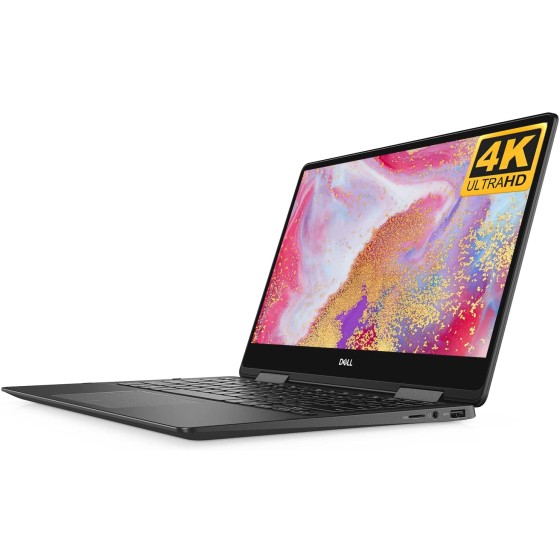 戴尔 Inspiron 7000 商用笔记本电脑,13.3 英寸 UHD 4K IPS 触摸屏,英特尔酷睿 i7 四核处理器,背光键盘,指纹识别器,Windows 10(16GB RAM | 1TB SSD)