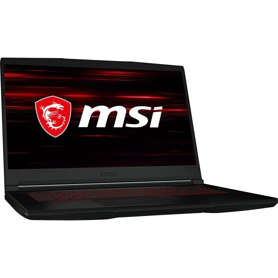 MSI GF63 游戏笔记本电脑,15.6 英寸全高清显示屏,英特尔酷睿 i5-10500H 处理器,16GB 内存,512GB SSD + 1TB 硬盘,NVIDIA GeForce GTX 1650 显卡,背光键盘,