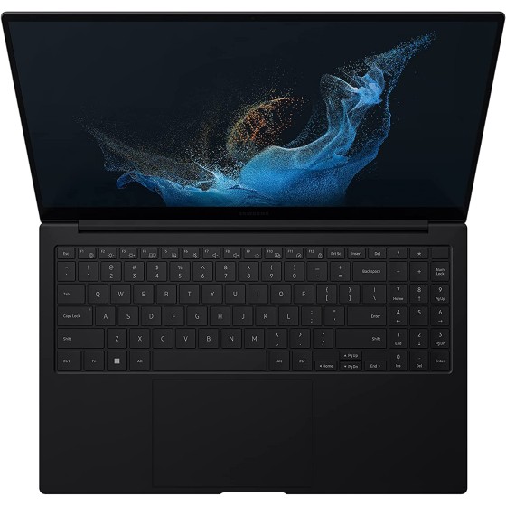三星 15.6 英寸 Galaxy Book2 Pro 笔记本电脑,i7 / 16GB / 512GB,第 12 代英特尔酷睿处理器,Evo 认证,轻巧, 型号,石墨色