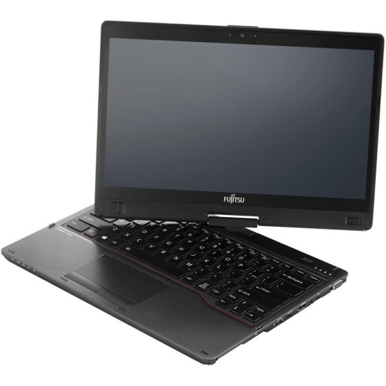 Fujitsu 富士通 Lifebook T938 13.3 英寸可转换笔记本电脑(黑色)(英特尔酷睿 i7-8650U 处理器,8 GB 内存,512 GB SDD,UHD 620 显卡,Windows 10 Pro)